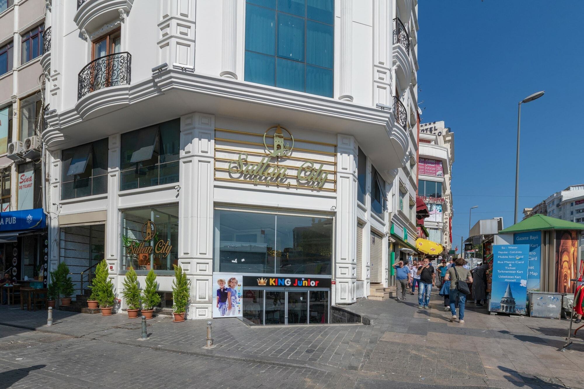 Sultan City Hotel Istanbul Exterior foto